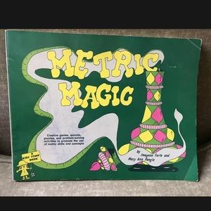 Metric Magic Teacher School Resource of Quizzes Puzzles Activities Games 1977